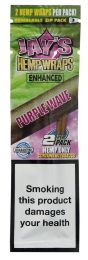 Juicy Jay's Hemp Terp Wraps - Purple Wave sigarihülsid 2tk 