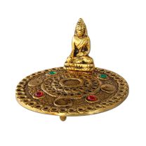 Metal incense holder - Buddha
